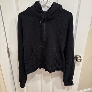 Lululemon Athletica Scuba Oversized Half Zip Hoodie Womens Size XL/XXL